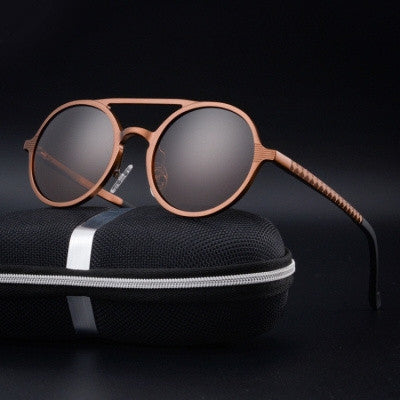 Men's Circular Polarized Sunglasses