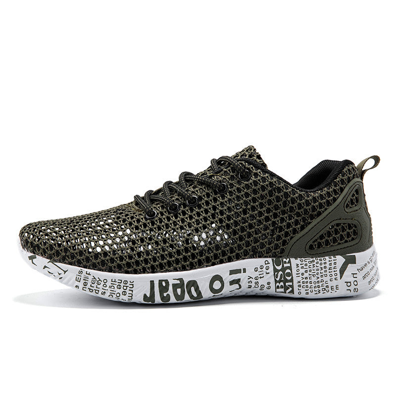 Breathable Hollow-Lace Men's Sneaker