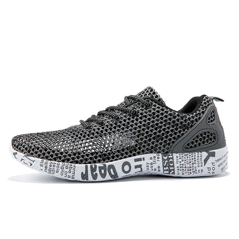 Breathable Hollow-Lace Men's Sneaker