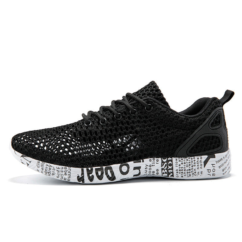 Breathable Hollow-Lace Men's Sneaker