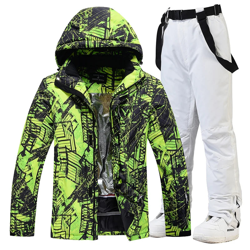 Men and Women Snow Wear, Snowboarding Suit, Winter Clothes Ski, Snow Ski Jacket and Pant Sets, Snowboarding Clothing, Brands