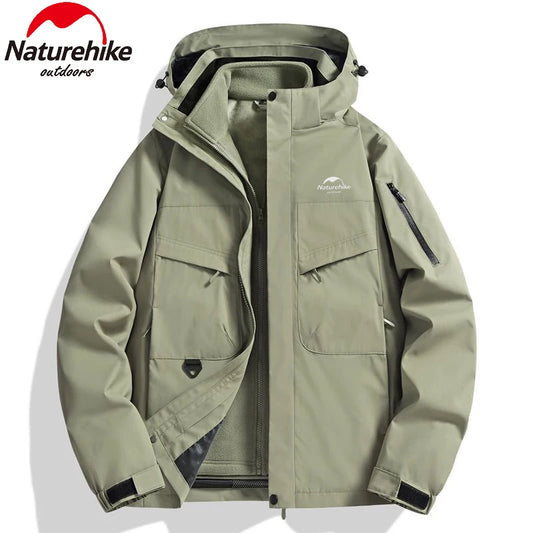 Naturehike -20° Men and Women Snow Wear Suit Sets, Snowboarding Suit, Ski Clothes, Ski Jacket and Pant, Snowboarding Suit, Unsex