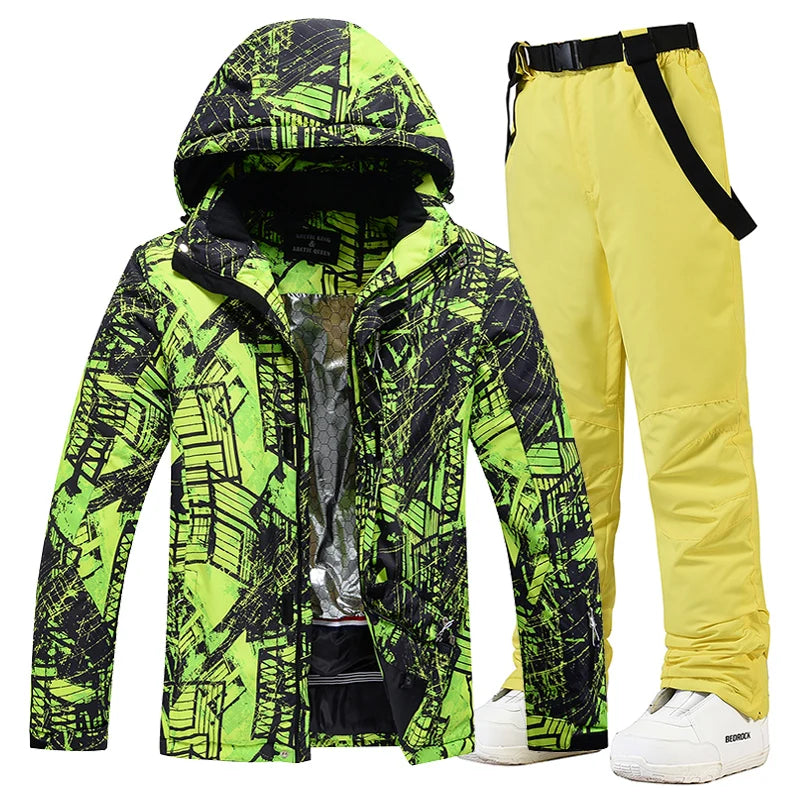 Men and Women Snow Wear, Snowboarding Suit, Winter Clothes Ski, Snow Ski Jacket and Pant Sets, Snowboarding Clothing, Brands