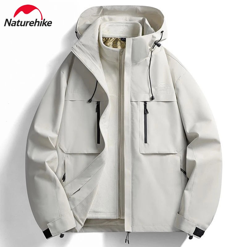 Naturehike -30° Men and Women Snow Wear Suit Sets, Snowboarding Suit, Ski Clothes, Ski Jacket and Pant, Snowboarding Suit,