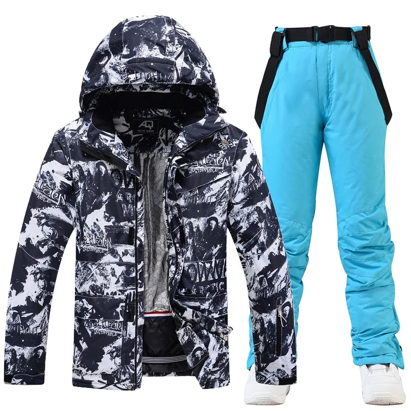 Men and Women Snow Wear, Snowboarding Suit, Winter Clothes Ski, Snow Ski Jacket and Pant Sets, Snowboarding Clothing, Brands