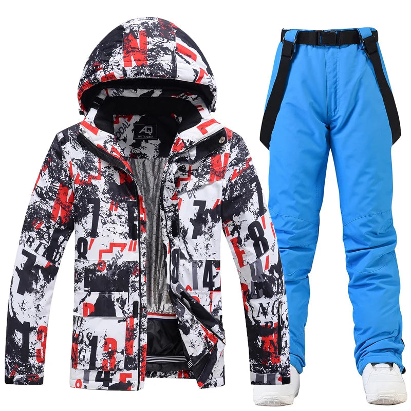 Men and Women Snow Wear, Snowboarding Suit, Winter Clothes Ski, Snow Ski Jacket and Pant Sets, Snowboarding Clothing, Brands