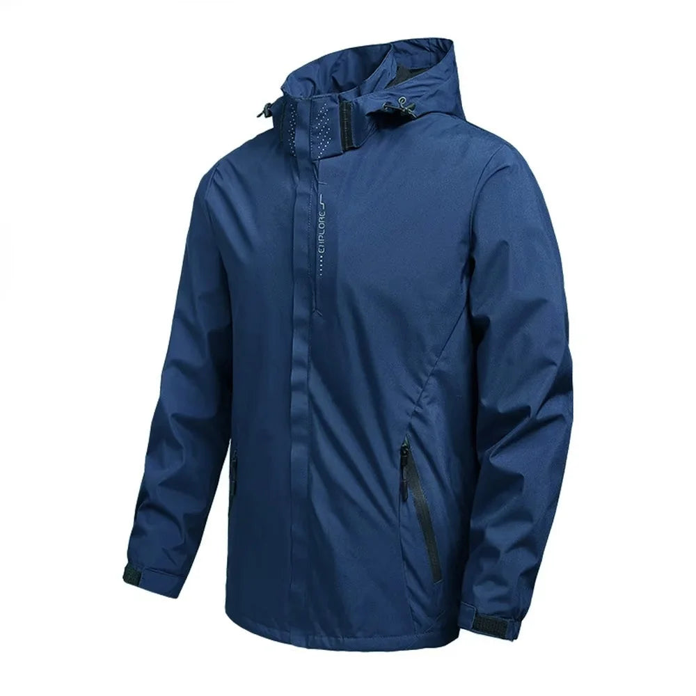 Unisex Waterproof Rain Jacket | Hiking Camping Fishing