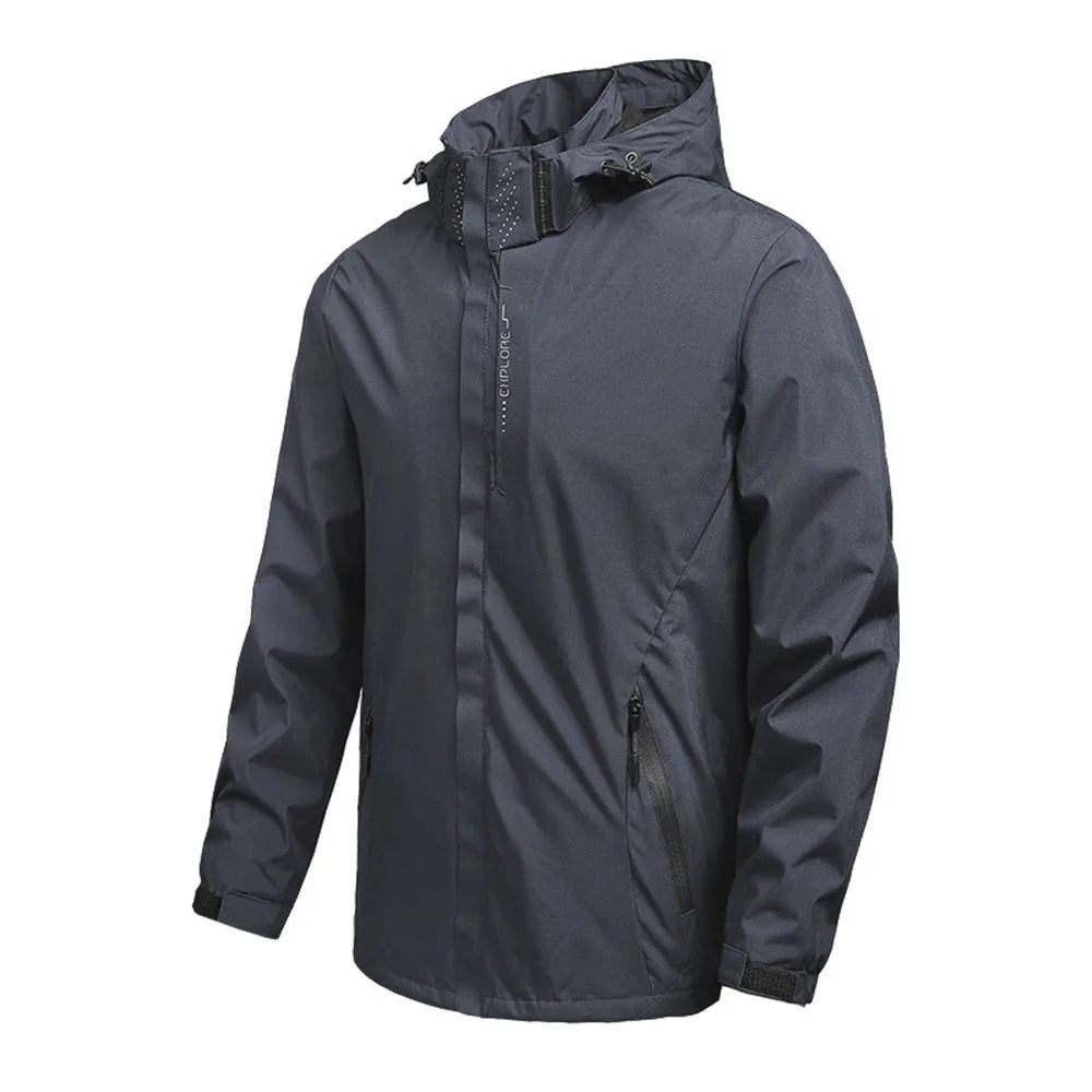 Unisex Waterproof Rain Jacket | Hiking Camping Fishing