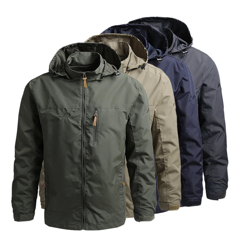 Windbreaker Men Tactical Jacket | Waterproof