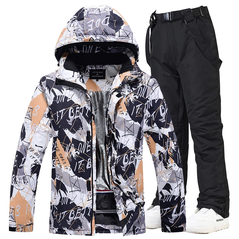 Men and Women Snow Wear, Snowboarding Suit, Winter Clothes Ski, Snow Ski Jacket and Pant Sets, Snowboarding Clothing, Brands