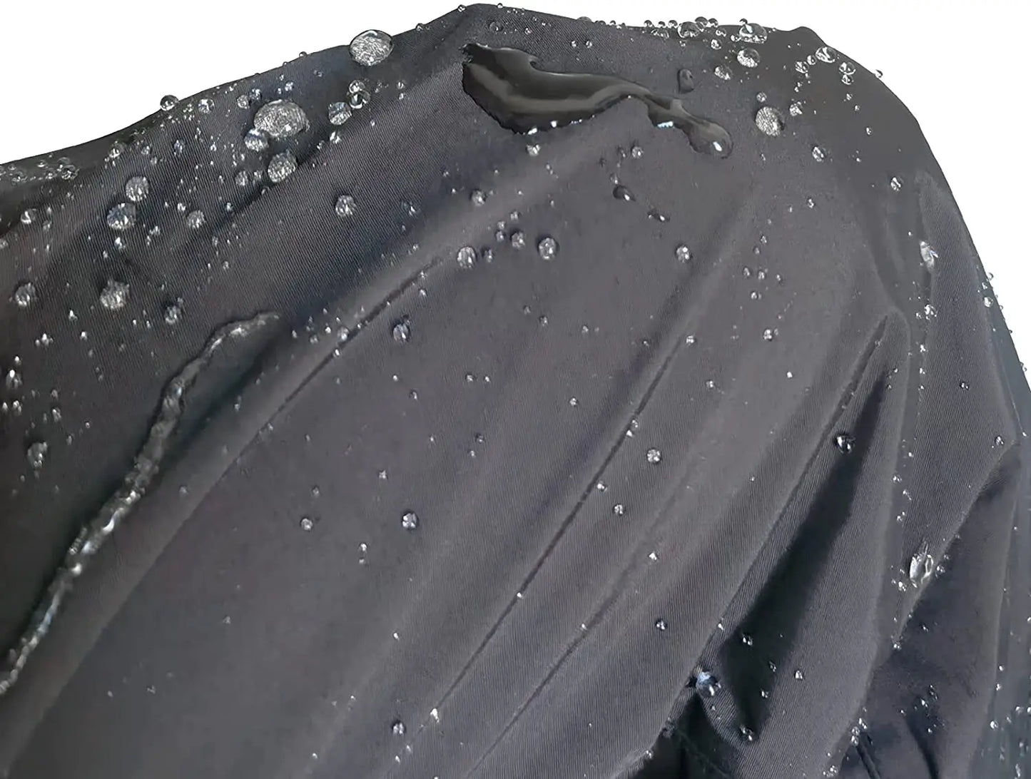 8 Fans 2-ply Fishing Hiking Trawler Pant with Pockets Outdoor Quick Dry Breathable Trouser for Men & Women Waterproof Black