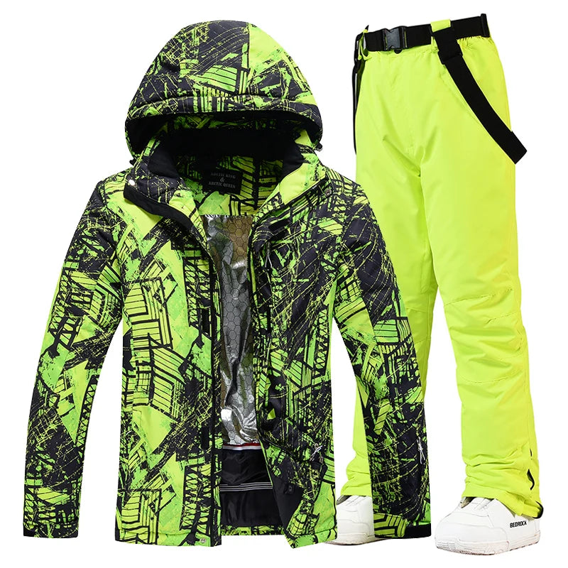 Men and Women Snow Wear, Snowboarding Suit, Winter Clothes Ski, Snow Ski Jacket and Pant Sets, Snowboarding Clothing, Brands