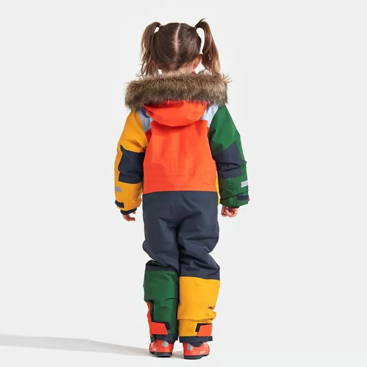 Children Ski Jumpsuit Ski Suit Boys Girls Autumn Winter Windproof Warm Outdoor Fleece Jacket Pants Kids Skiing Snowboarding Suit