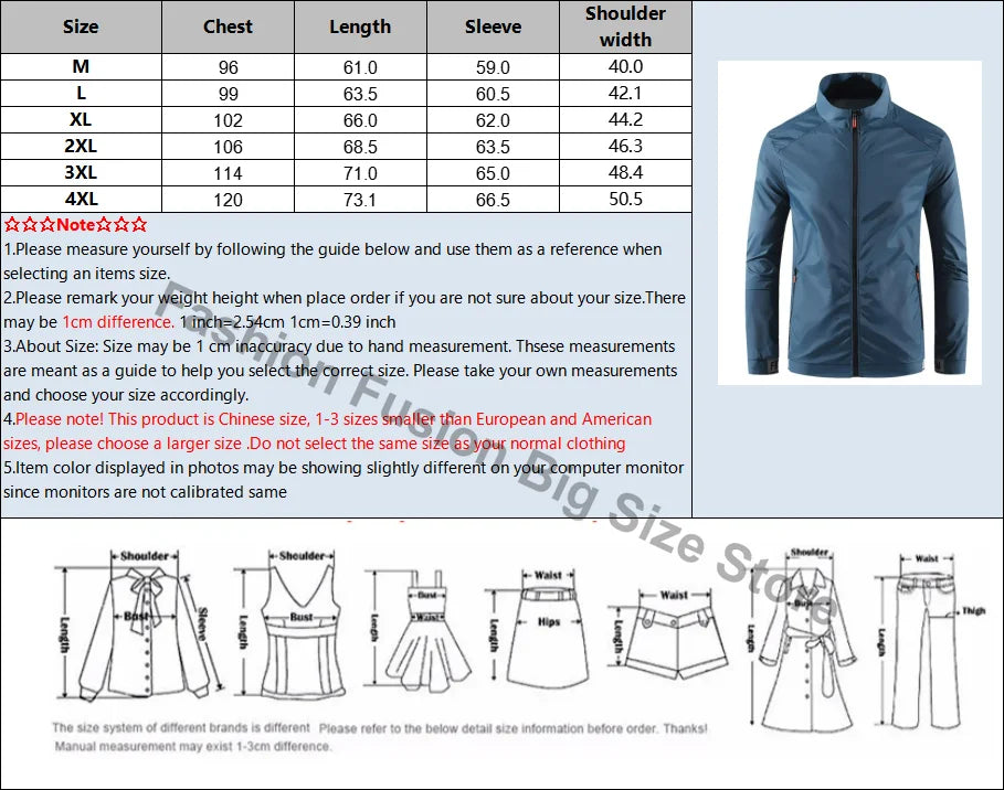 Men's Breathable Sports Waterproof Jacket